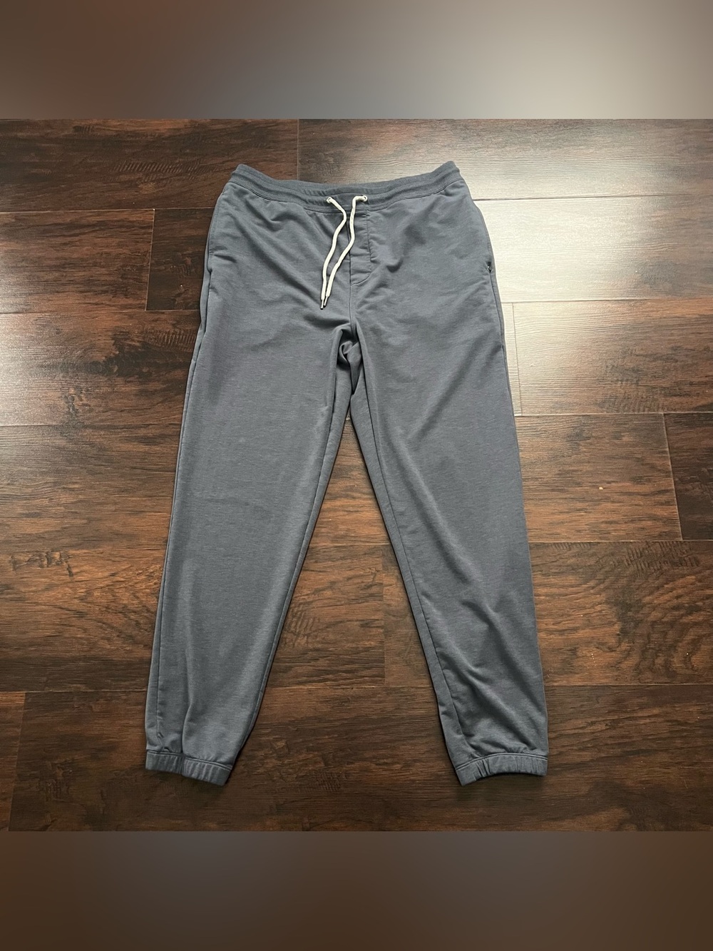 Vuori Austin Jogger Sweatpants Gray Blue Mens L